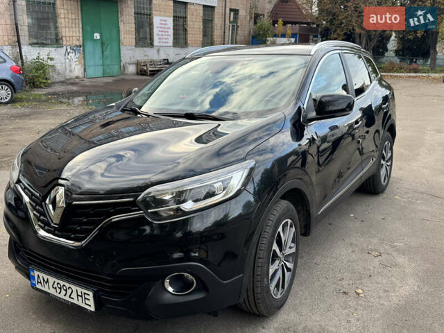 Черный Рено Kadjar, объемом двигателя 1.46 л и пробегом 209 тыс. км за 13900 $, фото 1 на Automoto.ua