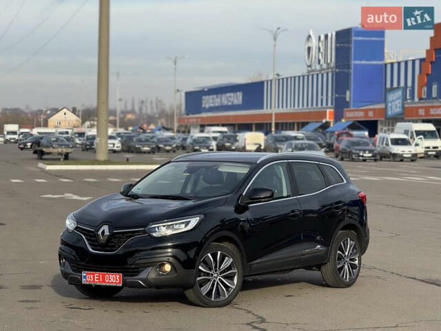 Чорний Рено Kadjar, об'ємом двигуна 1.6 л та пробігом 182 тис. км за 16300 $, фото 1 на Automoto.ua