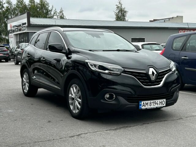 Чорний Рено Kadjar, об'ємом двигуна 1.5 л та пробігом 300 тис. км за 12124 $, фото 1 на Automoto.ua