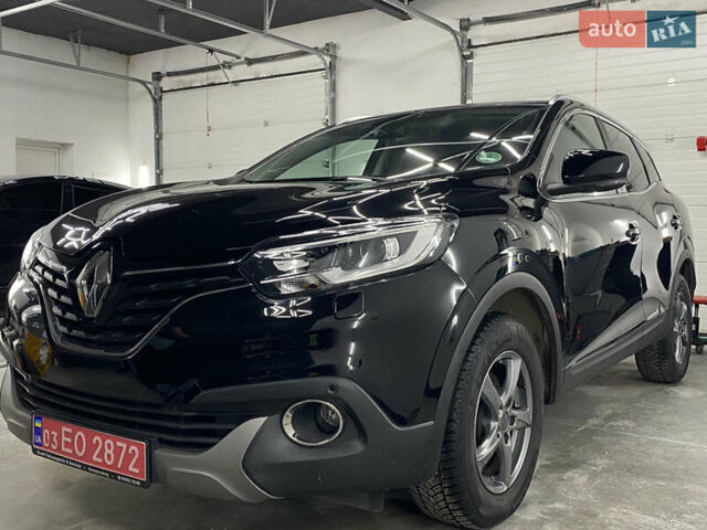 Чорний Рено Kadjar, об'ємом двигуна 1.46 л та пробігом 121 тис. км за 17900 $, фото 1 на Automoto.ua