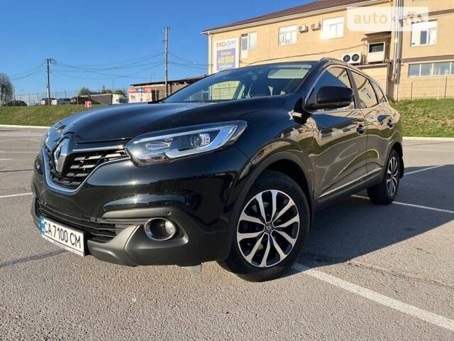 Черный Рено Kadjar, объемом двигателя 1.46 л и пробегом 185 тыс. км за 17750 $, фото 1 на Automoto.ua