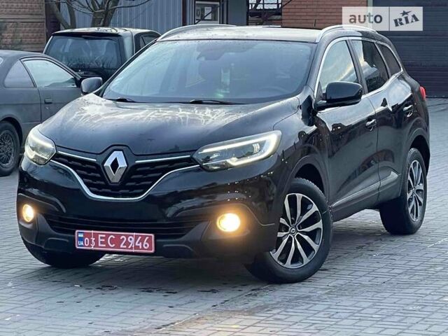 Чорний Рено Kadjar, об'ємом двигуна 1.6 л та пробігом 219 тис. км за 15588 $, фото 1 на Automoto.ua