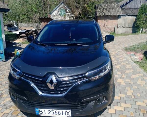 Черный Рено Kadjar, объемом двигателя 1.46 л и пробегом 285 тыс. км за 16500 $, фото 1 на Automoto.ua