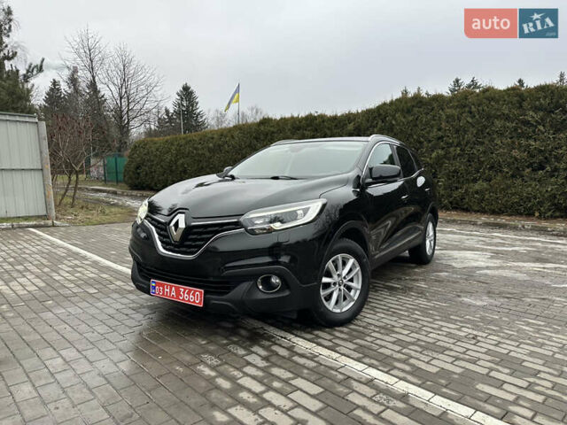 Чорний Рено Kadjar, об'ємом двигуна 1.5 л та пробігом 205 тис. км за 16700 $, фото 1 на Automoto.ua