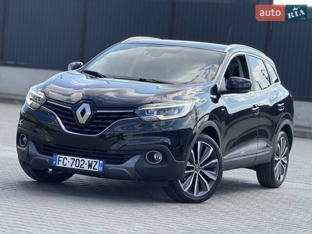 Черный Рено Kadjar, объемом двигателя 1.6 л и пробегом 185 тыс. км за 16500 $, фото 1 на Automoto.ua