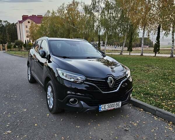 Черный Рено Kadjar, объемом двигателя 1.5 л и пробегом 108 тыс. км за 19800 $, фото 1 на Automoto.ua