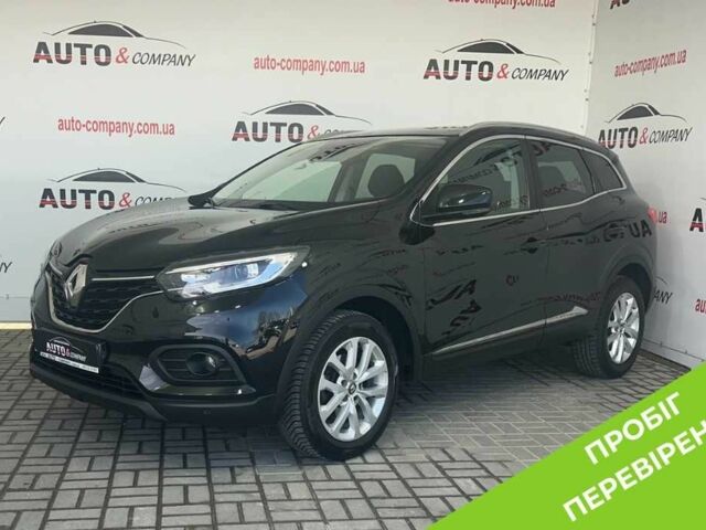 Черный Рено Kadjar, объемом двигателя 1.5 л и пробегом 186 тыс. км за 18950 $, фото 1 на Automoto.ua