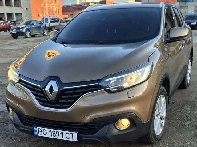 Рено Kadjar 2016 в Тернополе на Automoto.ua Коричневый Рено Kadjar, объемом двигателя 1.46 л и пробегом 146 тыс. км за 16600 $, фото 1 на Automoto.ua