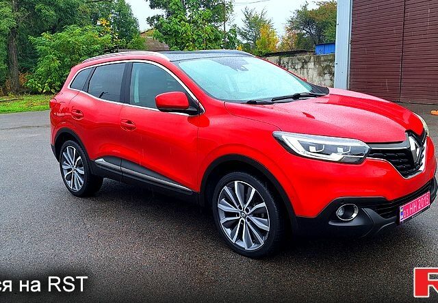 Красный Рено Kadjar, объемом двигателя 1.6 л и пробегом 140 тыс. км за 15300 $, фото 1 на Automoto.ua