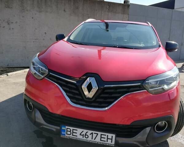 Красный Рено Kadjar, объемом двигателя 1.46 л и пробегом 243 тыс. км за 13500 $, фото 1 на Automoto.ua