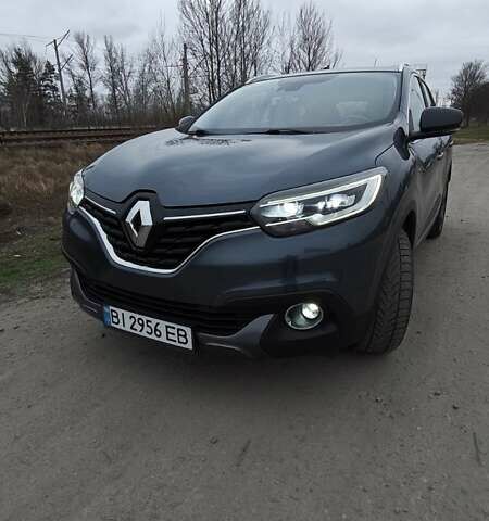 Сірий Рено Kadjar, об'ємом двигуна 1.6 л та пробігом 245 тис. км за 15500 $, фото 1 на Automoto.ua