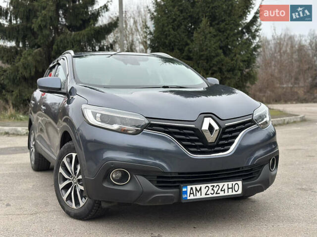 Сірий Рено Kadjar, об'ємом двигуна 1.46 л та пробігом 207 тис. км за 16999 $, фото 1 на Automoto.ua
