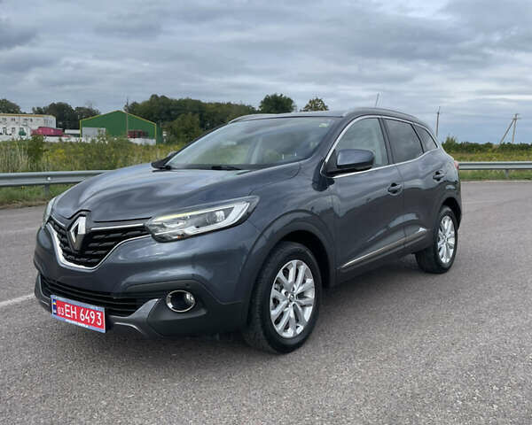 Серый Рено Kadjar, объемом двигателя 1.5 л и пробегом 243 тыс. км за 15600 $, фото 1 на Automoto.ua