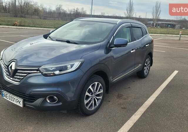 Серый Рено Kadjar, объемом двигателя 1.46 л и пробегом 174 тыс. км за 16100 $, фото 1 на Automoto.ua