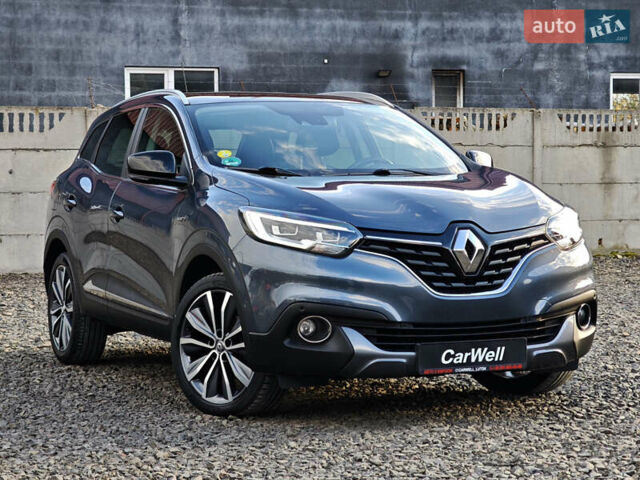 Сірий Рено Kadjar, об'ємом двигуна 1.5 л та пробігом 116 тис. км за 20500 $, фото 1 на Automoto.ua