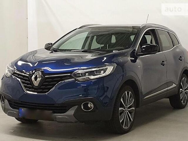 Синій Рено Kadjar, об'ємом двигуна 1.5 л та пробігом 122 тис. км за 18500 $, фото 1 на Automoto.ua