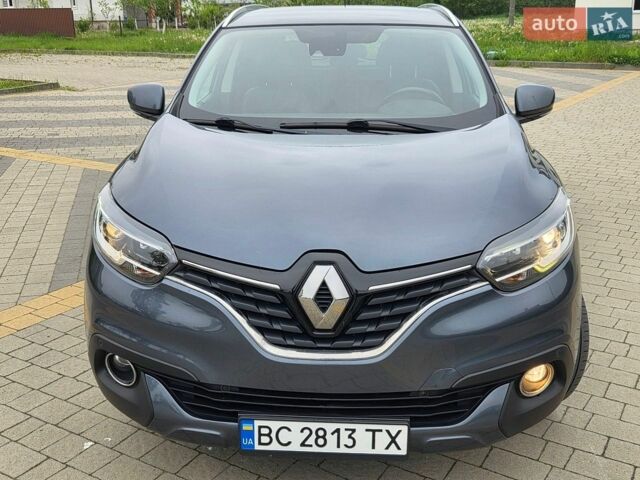 Синий Рено Kadjar, объемом двигателя 1.46 л и пробегом 131 тыс. км за 15900 $, фото 1 на Automoto.ua