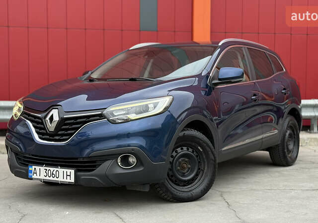 Синий Рено Kadjar, объемом двигателя 1.46 л и пробегом 262 тыс. км за 13300 $, фото 1 на Automoto.ua