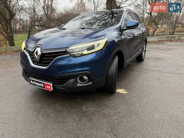 Синій Рено Kadjar, об'ємом двигуна 1.5 л та пробігом 225 тис. км за 14440 $, фото 1 на Automoto.ua