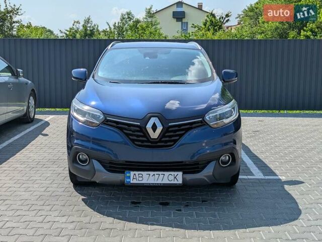 Синий Рено Kadjar, объемом двигателя 1.46 л и пробегом 213 тыс. км за 15000 $, фото 1 на Automoto.ua