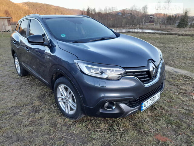 Синий Рено Kadjar, объемом двигателя 1.6 л и пробегом 204 тыс. км за 15000 $, фото 1 на Automoto.ua