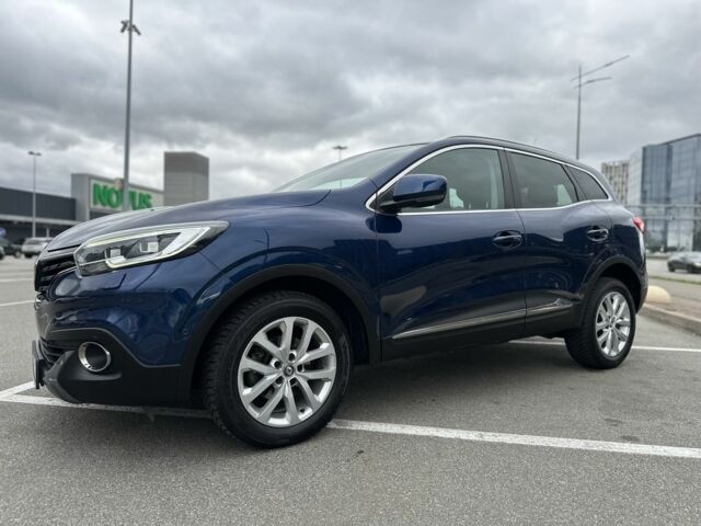 Синий Рено Kadjar, объемом двигателя 1.2 л и пробегом 132 тыс. км за 13250 $, фото 1 на Automoto.ua