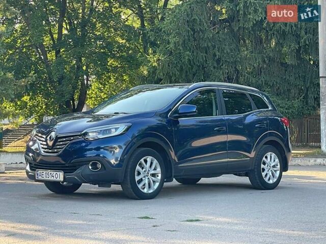 Синий Рено Kadjar, объемом двигателя 1.46 л и пробегом 260 тыс. км за 15300 $, фото 1 на Automoto.ua