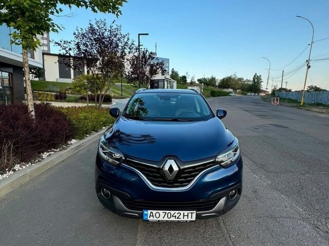 Синий Рено Kadjar, объемом двигателя 1.5 л и пробегом 228 тыс. км за 15100 $, фото 1 на Automoto.ua