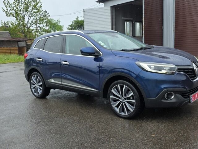 Синий Рено Kadjar, объемом двигателя 0 л и пробегом 198 тыс. км за 16300 $, фото 1 на Automoto.ua