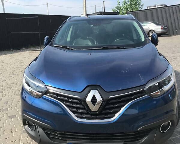 Синий Рено Kadjar, объемом двигателя 1.2 л и пробегом 142 тыс. км за 13000 $, фото 1 на Automoto.ua