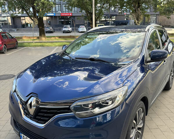Синий Рено Kadjar, объемом двигателя 1.46 л и пробегом 215 тыс. км за 17500 $, фото 1 на Automoto.ua