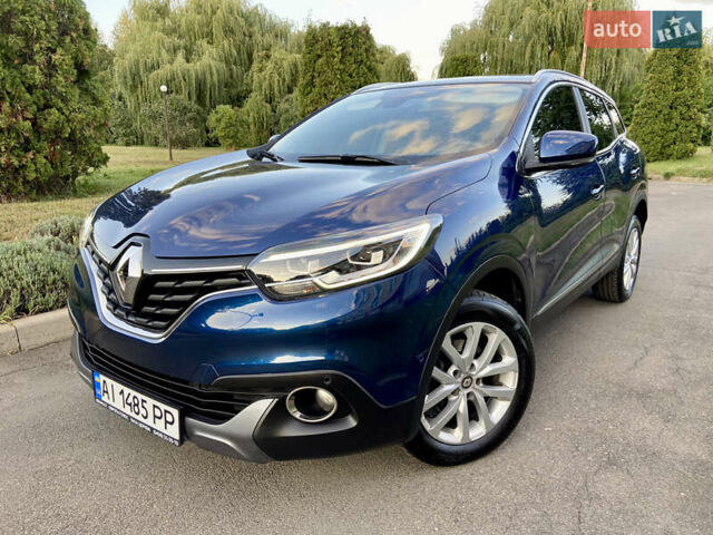 Синий Рено Kadjar, объемом двигателя 1.5 л и пробегом 216 тыс. км за 15950 $, фото 1 на Automoto.ua