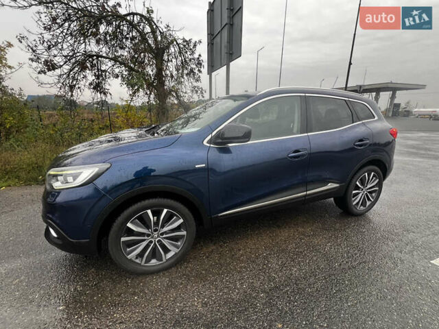 Синий Рено Kadjar, объемом двигателя 1.2 л и пробегом 110 тыс. км за 14999 $, фото 1 на Automoto.ua