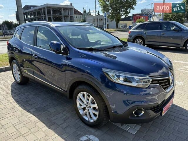 Синий Рено Kadjar, объемом двигателя 1.46 л и пробегом 218 тыс. км за 15600 $, фото 1 на Automoto.ua