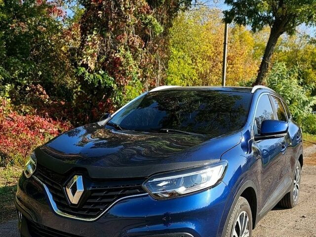 Синий Рено Kadjar, объемом двигателя 1.46 л и пробегом 177 тыс. км за 15900 $, фото 1 на Automoto.ua
