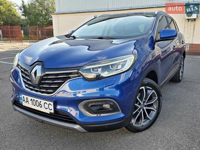 Синий Рено Kadjar, объемом двигателя 1.46 л и пробегом 69 тыс. км за 20400 $, фото 1 на Automoto.ua