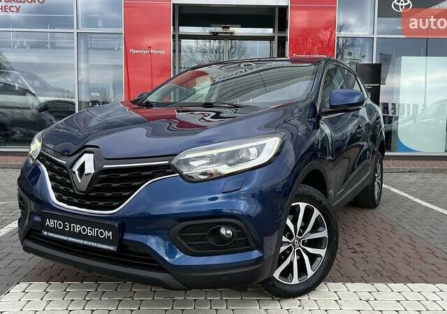 Синий Рено Kadjar, объемом двигателя 1.46 л и пробегом 154 тыс. км за 18114 $, фото 1 на Automoto.ua