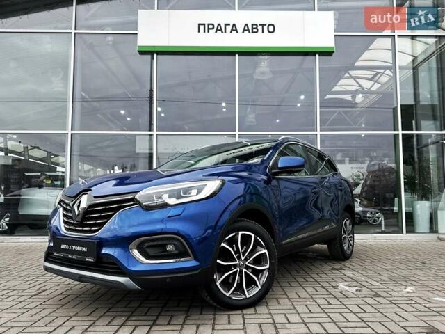 Синий Рено Kadjar, объемом двигателя 1.5 л и пробегом 98 тыс. км за 21500 $, фото 1 на Automoto.ua