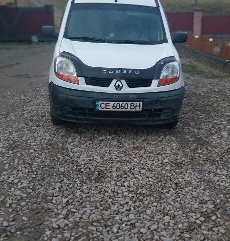 Белый Рено Кенгу Экспресс, объемом двигателя 1.5 л и пробегом 372 тыс. км за 3700 $, фото 1 на Automoto.ua