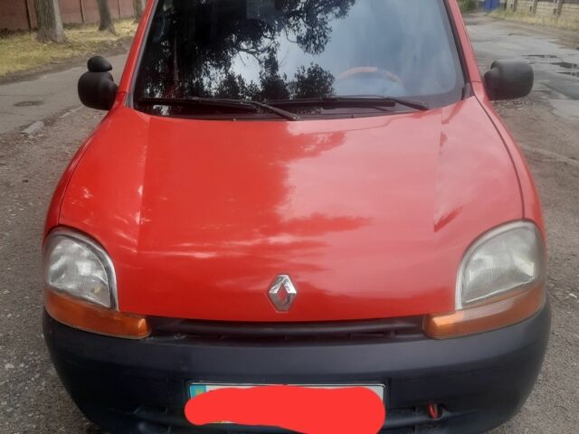 Красный Рено Кенгу Экспресс, объемом двигателя 1.9 л и пробегом 310 тыс. км за 3100 $, фото 1 на Automoto.ua