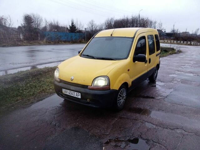 Желтый Рено Кенгу Экспресс, объемом двигателя 1.9 л и пробегом 200 тыс. км за 2200 $, фото 1 на Automoto.ua