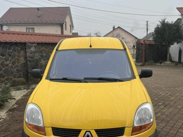 Желтый Рено Кенгу Экспресс, объемом двигателя 1.5 л и пробегом 350 тыс. км за 2650 $, фото 1 на Automoto.ua