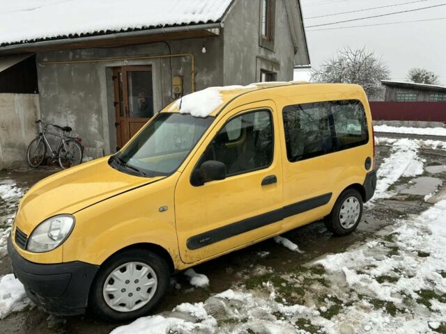 Жовтий Рено Кєнгу Експресс, об'ємом двигуна 1.5 л та пробігом 165 тис. км за 2778 $, фото 1 на Automoto.ua