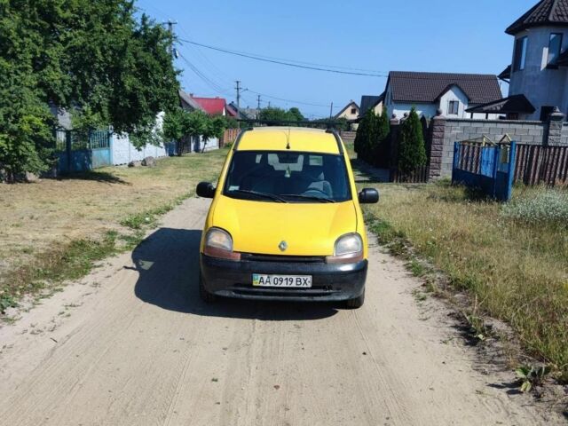 Желтый Рено Кенгу Экспресс, объемом двигателя 1.9 л и пробегом 260 тыс. км за 1899 $, фото 1 на Automoto.ua