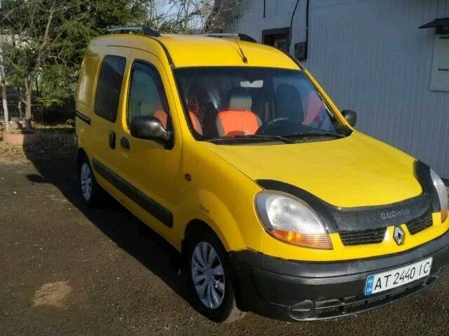 Желтый Рено Кенгу Экспресс, объемом двигателя 1.5 л и пробегом 250 тыс. км за 2600 $, фото 1 на Automoto.ua