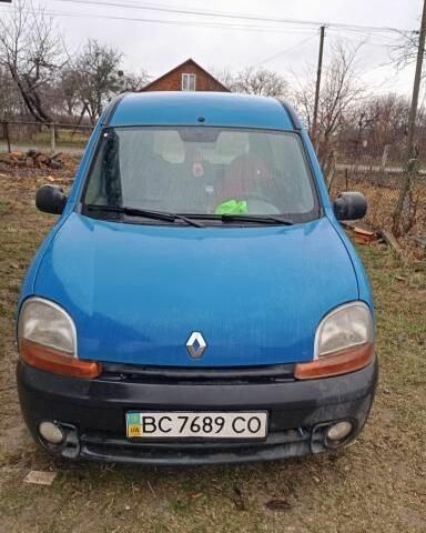 Синий Рено Кенгу Экспресс, объемом двигателя 1.9 л и пробегом 999 тыс. км за 1300 $, фото 1 на Automoto.ua
