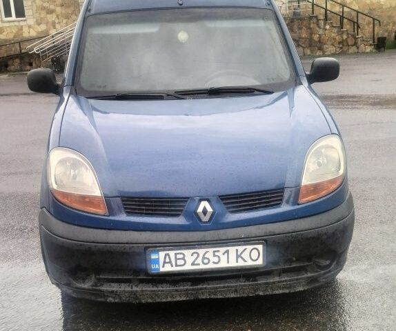 Синий Рено Кенгу Экспресс, объемом двигателя 1.4 л и пробегом 320 тыс. км за 2300 $, фото 1 на Automoto.ua