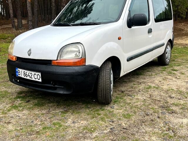 Белый Рено Кенгу, объемом двигателя 1.9 л и пробегом 200 тыс. км за 2600 $, фото 1 на Automoto.ua