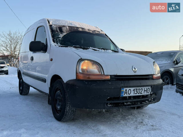 Белый Рено Кенгу, объемом двигателя 1.2 л и пробегом 252 тыс. км за 1600 $, фото 1 на Automoto.ua