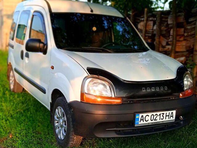Белый Рено Кенгу, объемом двигателя 1.9 л и пробегом 299 тыс. км за 2550 $, фото 1 на Automoto.ua